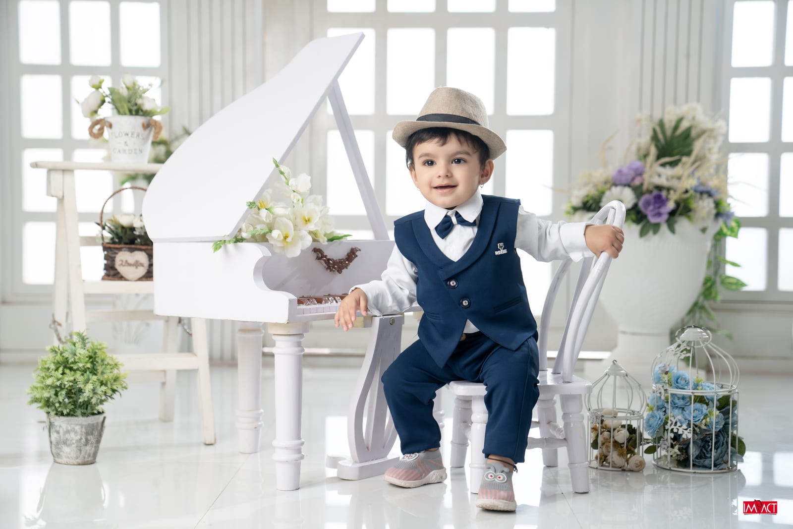 A themed set built at Impact Photo Studio