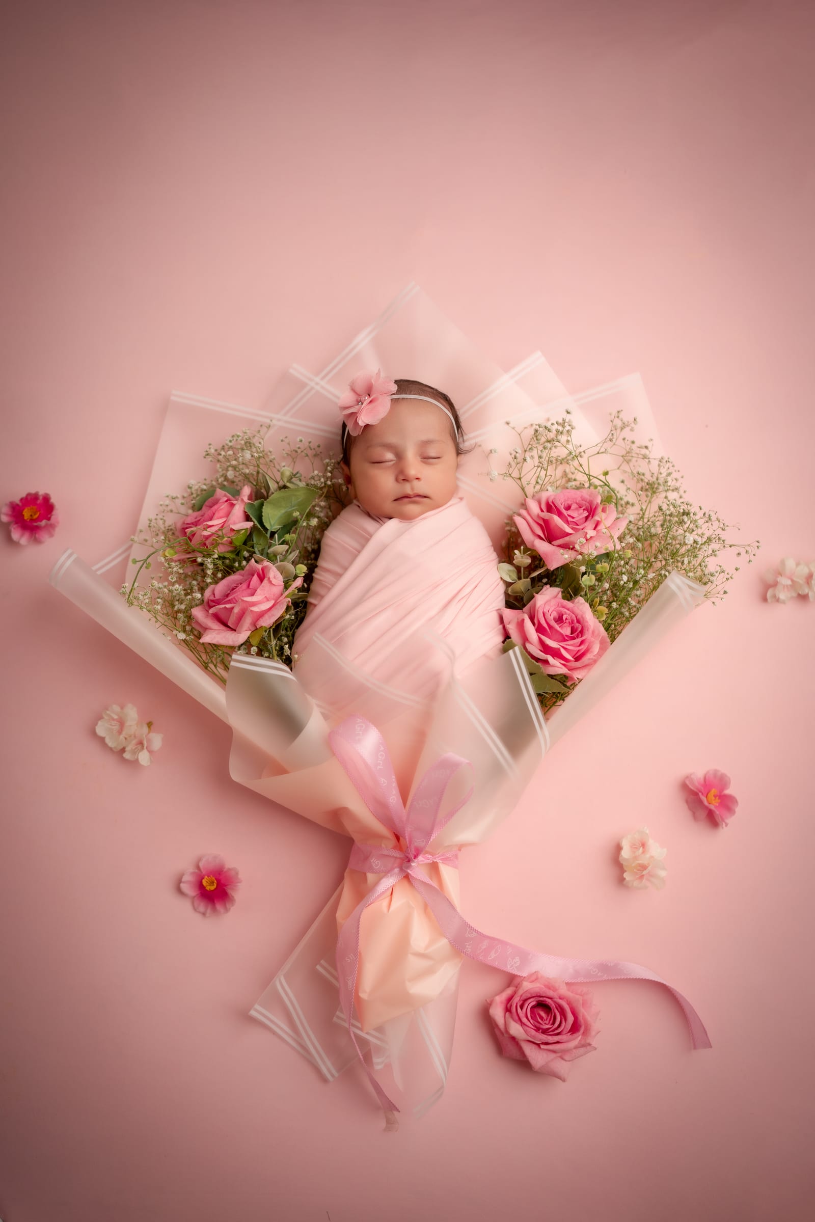 Newborn photographed by Impact Photo Studio