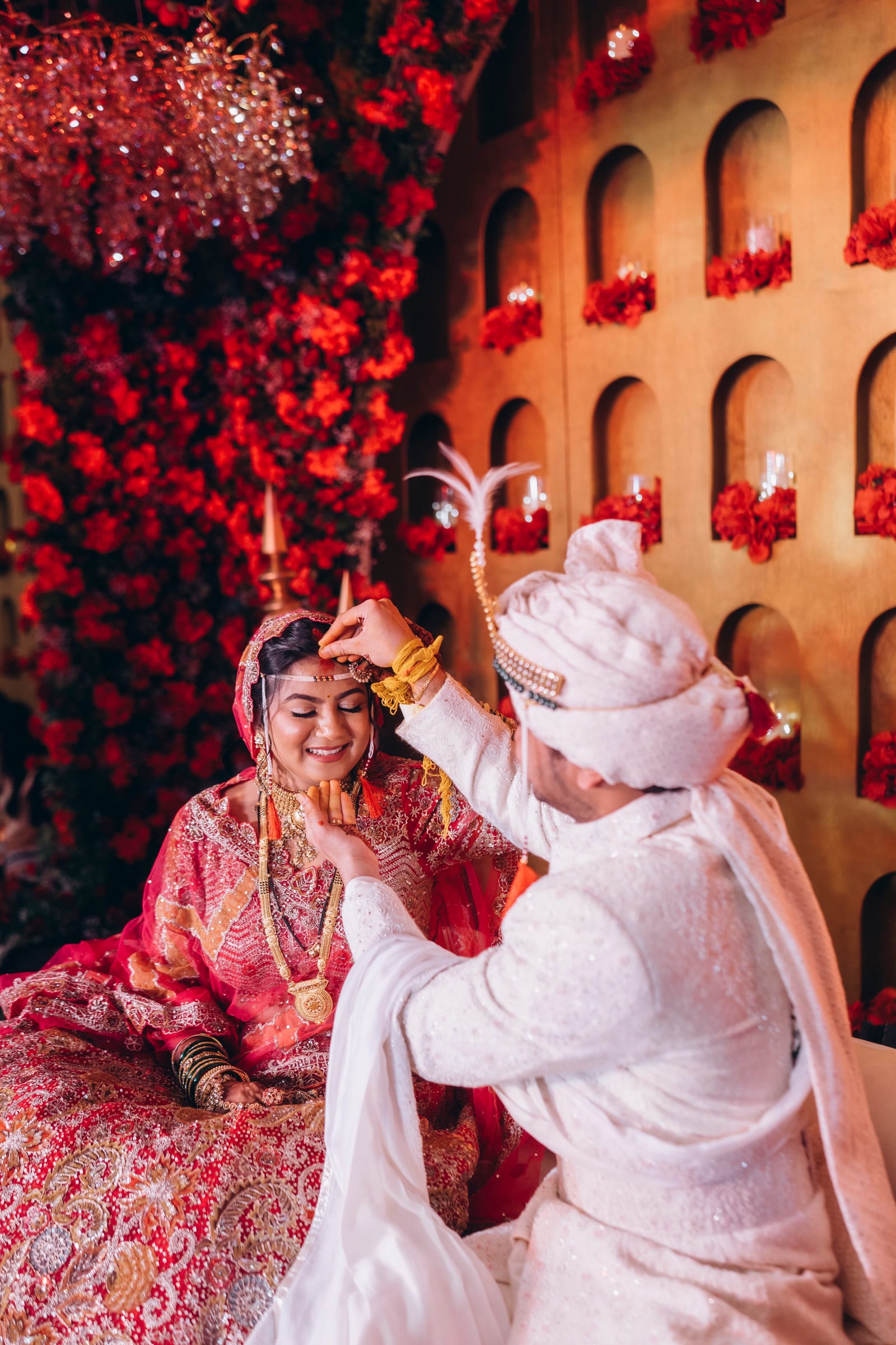 Harsh & Sanjjana photographed by Impact Photo Studio