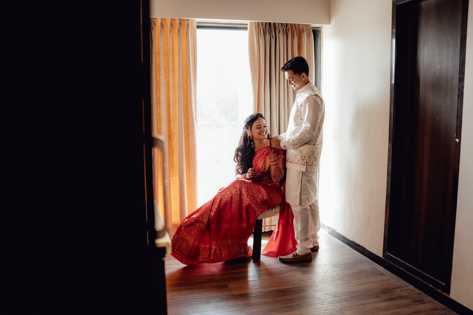 Rohit & Anisha photographed by Impact Photo Studio